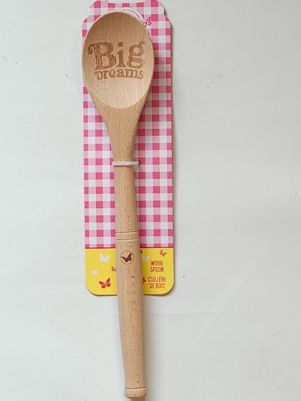 Dolly Parton beechwood spoon BIG DREAMS Wooden Stirring Spoon